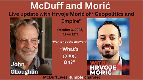 McDuff and Morić, October 2, 2023