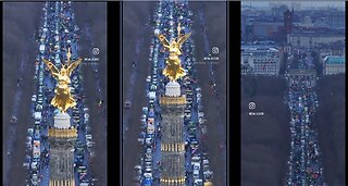 BERLIN | THOUSANDS of farmers, truckers & hard working citizens protesting in Berlin