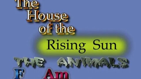 House of the Rising Sun - Karaoke