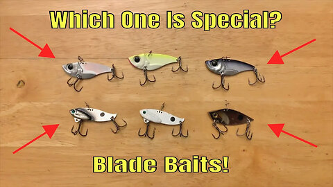 Secret Blade Bait!! Which One Is Special?? #bladebaits #fishingtackle #fishingtips
