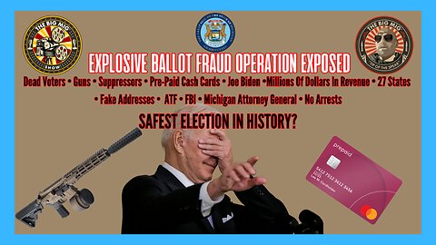 EXPLOSIVE BALLOT FRAUD OPERATION HOSTED BY LANCE MIGLIACCIO & GEORGE BALLOUTINE |EP123