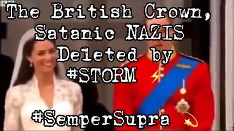 Pascal Najadi DECLASSIFIED: "U.S. Mil. Op. STORM Deleted the Satanic British NAZI Crown"