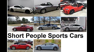 Best SHORT People's Sports Cars | Best View from the Best Fast Cars