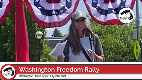 Washington Freedom Rally: Alycia Summers (On CRT/DEI) July 10th, 2021