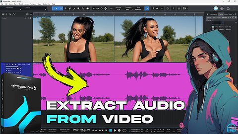 Studio One 6 - Extract Audio from a Video File