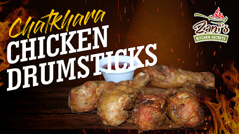 Chatkhara Chicken Drumsticks By Zain's Kitchen Secrets (Ramazan Special Recipe)