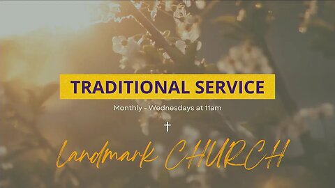 Traditional Service || "Born To Be Free" 7/5/23