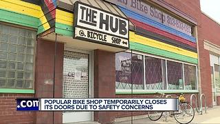 Popular Detroit bike shop temporarily closes its doors due to safety concerns
