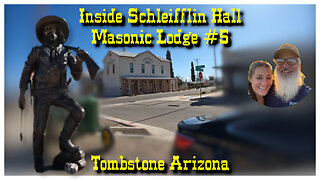 Masonic Lodge #5: Inside Schleifflin Hall, Tombstone Arizona