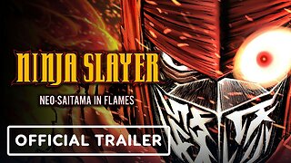 Ninja Slayer Neon-Saitama in Flames - Official Reveal Trailer | Guerrilla Collective 2024