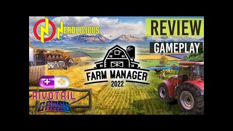 🎮 GAMEPLAY! Jogamos o ótimo FARM MANAGER 2022 no PC! Confira nossa Gameplay!