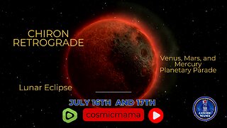 LUNAR ECLIPSE | CHIRON | PLANETARY PARADE | Celestial Insights: Cosmic Dances of July 16-17, 2024