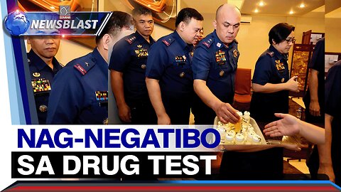 89 Senior Officers ng PNP, nag-negatibo sa drug test