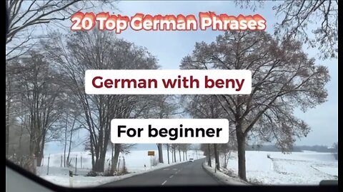 20 Top German Phrases/ ۲۰ عبارت مهم و کاربردی زبان آلمانی/German with Beny/Part 4