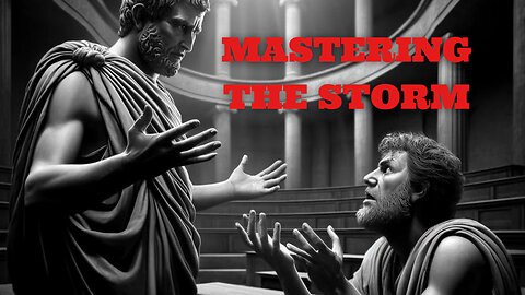 Mastering the Storm: A Lesson in Stoic Resilience from Epictetus