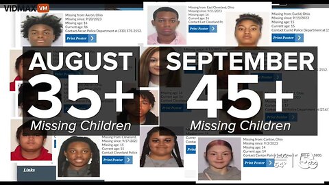 Nearly 50 Children Go Missing In One Month In The Cleveland Area, Over 1K Missing This Year