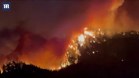Video: Rain helps CA crews combat wildfires but Mosquito fire still burns