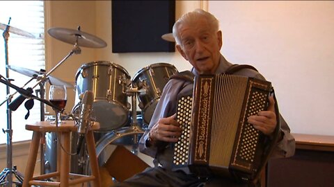 Adolf “Tony” Hartenstein plays “The Blue Danube Waltz,” by Johann Strauss