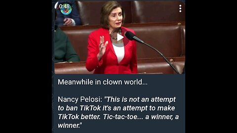News Shorts: Nancy Pelosi explains Tik Tok Issue