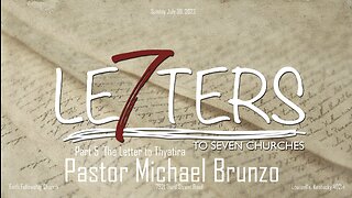 7 Letters to 7 Churches Part 5 The Letter to Thyatira