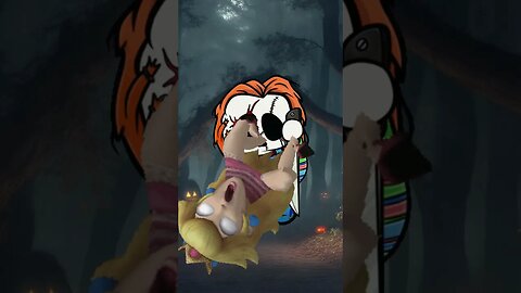 Zombie Princess Peach Vs Chucky! 🍑🗡