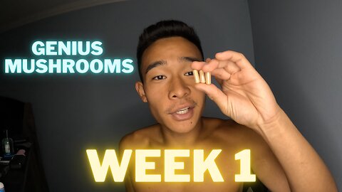 Genius Mushrooms Health Supplement (Week 1)