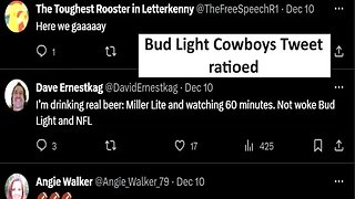 Bud Light here we go Dak gets 90 likes not even the cowboys can save Bud Light