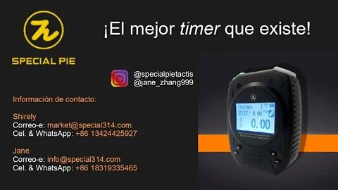 Timer SpecialPie (Aparato para medir la velocidad del disparo)