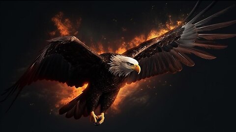 Graceful Soar: Majestic Eagle Takes Flight!
