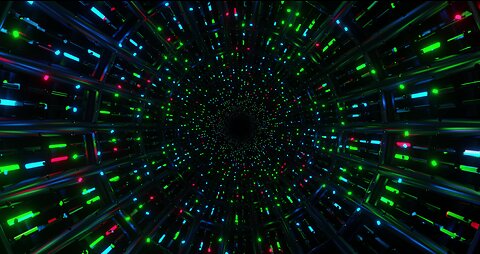 👍 tunnel background video loop [VJ LOOP NEON free]