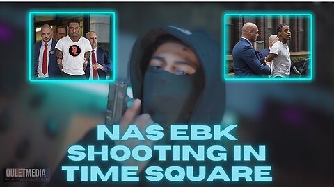 NAS EBK SHOOTING IN TIME SQUARE