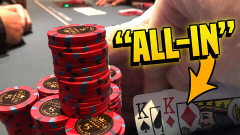 $1,500 pot! We have KINGS, he JAMS!! Poker Vlog #17. 3/5 NL Hold’em in Seattle, WA