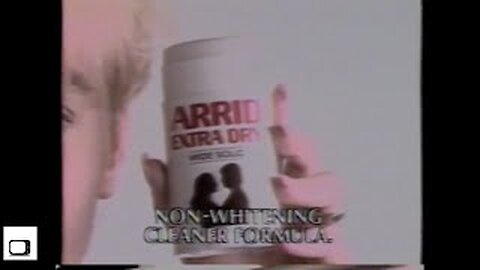 Arrid Extra Dry Deodorant Commercial (1990)