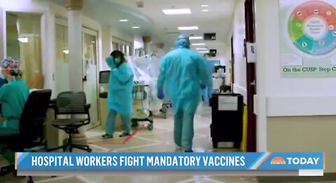 Hospital workers fight mandatory "vaccines"