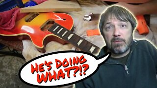 REACTION and ANALYSIS: TRASHED Gibson Les Paul Restoration