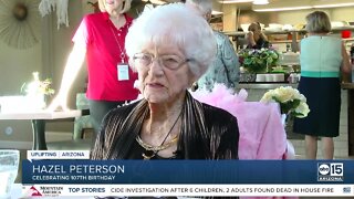 Valley woman talks secret to living to be 107