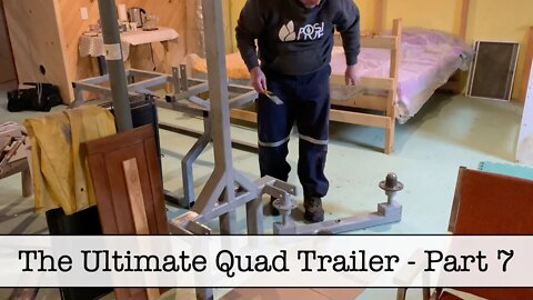 The Ultimate Quad Trailer - Part 7 Giving it Some Paint