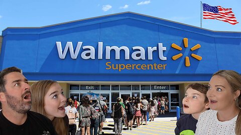 New Zealand Family go to Walmart for the first time!