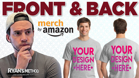 Should You Design on the BACK of Amazon Merch T-Shirts?