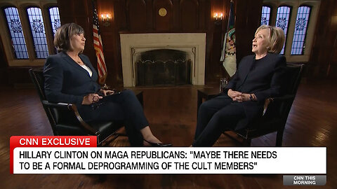Hillary Clinton: "Maybe There Needs To Be A Formal Deprogramming" Of Trump Cult Members