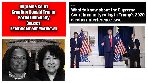 Breaking News: Landmark Decision SCOTUS Grants Donald Trump Partial Immunity