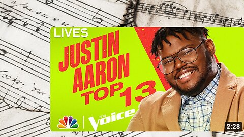 Wow!! Justin Aaron sings, "Break Every Chain," on, "The Voice," Must Watch!!