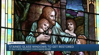 Saint Paul's Methodist Church Stained Glass Restoration