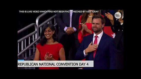 Trump welcomes JD Vance and wife Usha to 2024 campaign during RNC speech