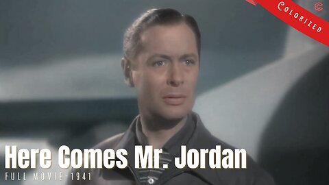 Here Comes Mr. Jordan (1941) | Colorized | Robert Montgomery | Fantasy Romantic Comedy | Subtitled