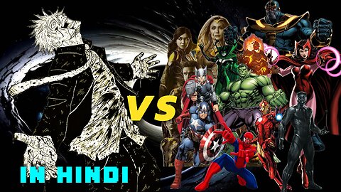 Gojo Satoru VS Marvel Strongest Characters | EXPLANATION IN HINDI BY ●AYUSH_TECH●🤩🥶🔥