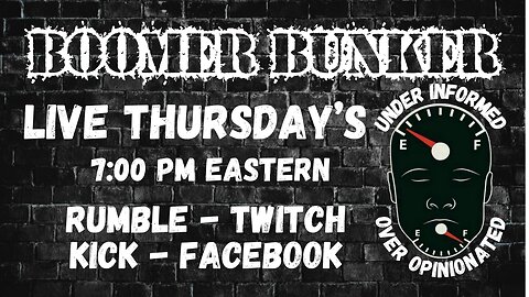 Boomer Bunker Live | Episode 208