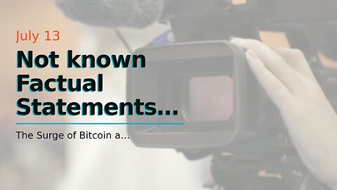 Not known Factual Statements About "How to Start Investing in Bitcoin: A Step-by-Step Guide"