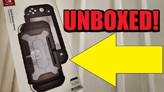 Unboxing Switch Lite Armor!