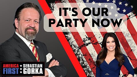 It's our party now. Kimberly Guilfoyle with Sebastian Gorka on AMERICA First
